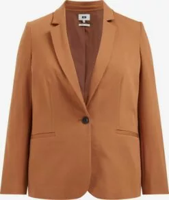 WE FASHION Blazers Classiques Blazer Femme Caramel