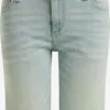 WE FASHION Shorts Coupe Slim Jean Enfants Bleu Clair