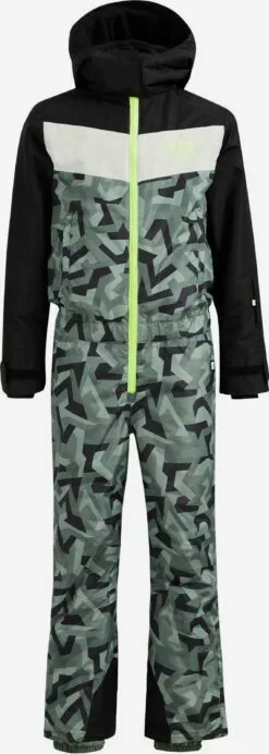 WE FASHION Garçon Survêtement Enfants Kaki