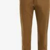 WE FASHION Chinos Coupe Slim Pantalon Chino Homme Noisette