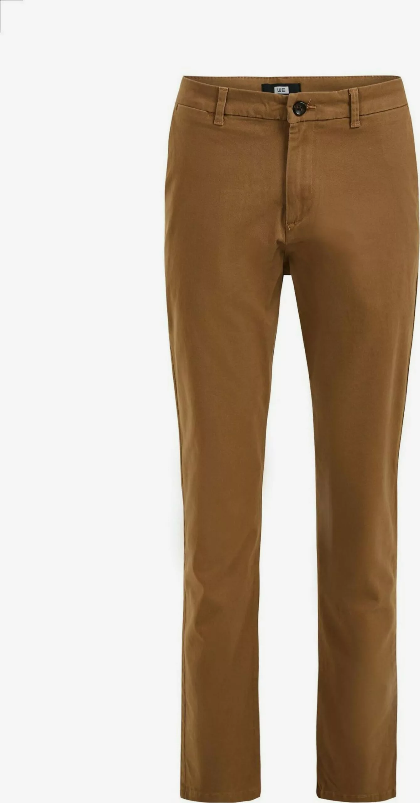 WE FASHION Chinos Coupe Slim Pantalon Chino Homme Noisette 1 WE FASHION Chinos Coupe Slim Pantalon Chino Homme Noisette