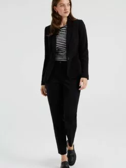 WE FASHION Pantalons En Toile Coupe Slim Pantalon Femme Noir -WE FASHION Magasin En Ligne 36ecc091a62cc818f4b0f3809f5d4179