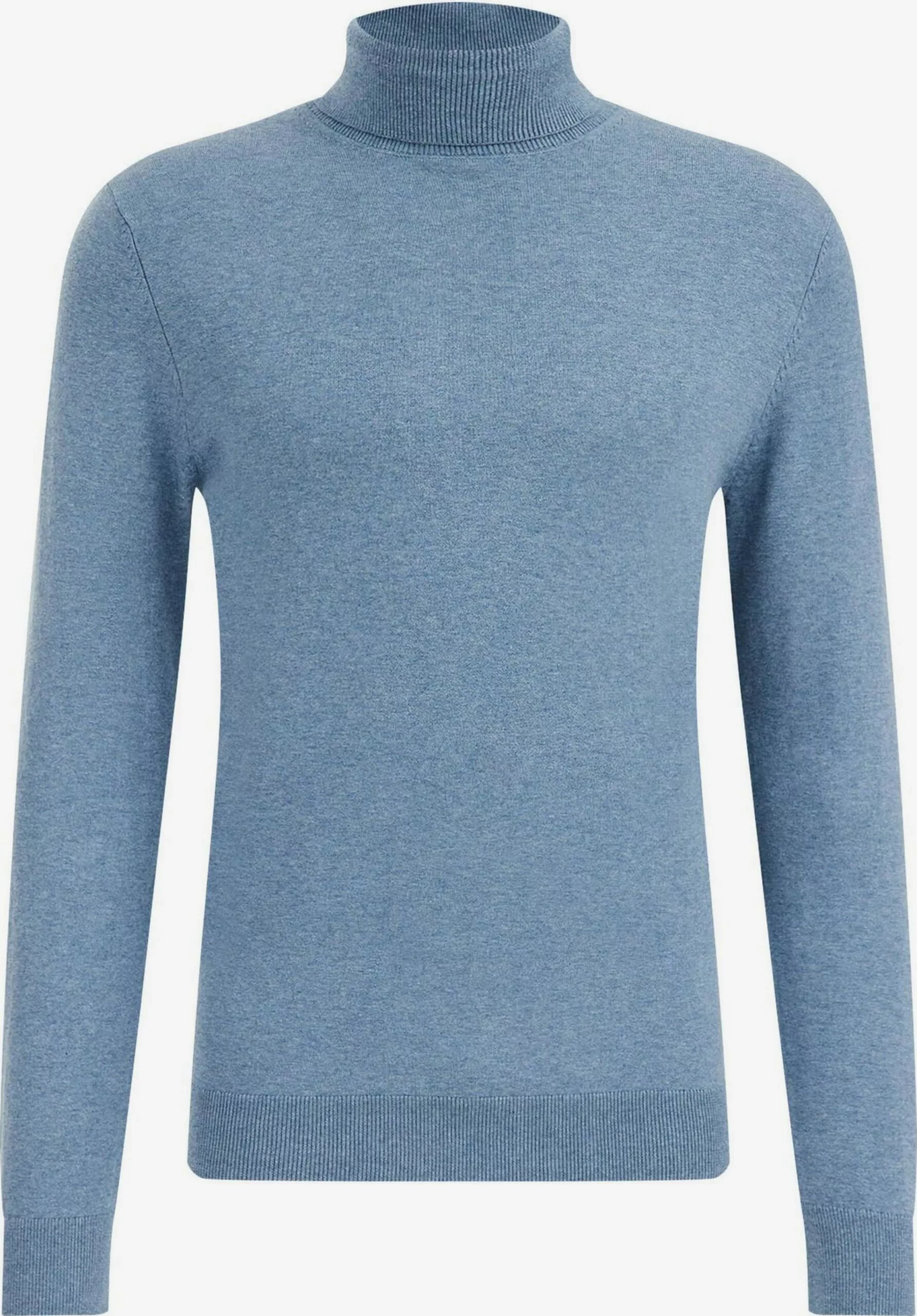 WE FASHION Pulls à Col Roulé Pull-over Homme Bleu Clair 1 WE FASHION Pulls à Col Roulé Pull-over Homme Bleu Clair