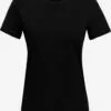 WE FASHION T-shirts T-shirt Femme Noir