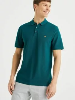 WE FASHION Polos T-Shirt Homme Vert Foncé -WE FASHION Magasin En Ligne 399fd9d38d97653d36b8e5c2d2446a3e