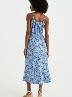 WE FASHION Mini-robes Robe Femme Bleu -WE FASHION Magasin En Ligne 3b6b75aa1a1521d8de55df13e4b3852a