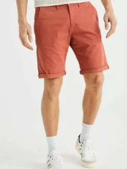 WE FASHION Shorts Chino Coupe Slim Pantalon Chino Homme Rouge Rouille 6 WE FASHION Shorts Chino Coupe Slim Pantalon Chino Homme Rouge Rouille -WE FASHION Magasin En Ligne 3c6d158693a0f35aac2494ff39c9b524