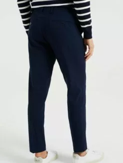 WE FASHION Pantalons De Costume Coupe Slim Pantalon à Plis Homme Bleu Foncé -WE FASHION Magasin En Ligne 3e0443e1a0e263115ba50afcf5905cef
