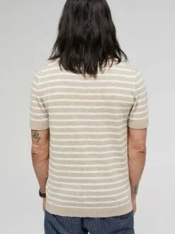 WE FASHION Polos T-Shirt Homme Beige -WE FASHION Magasin En Ligne 3e774984cf5562cfe5b9b147bcda01d0