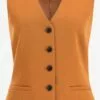 WE FASHION Blazers Classiques Gilet De Costume Femme Orange
