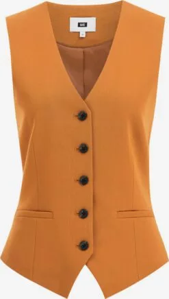 WE FASHION Blazers Classiques Gilet De Costume Femme Orange