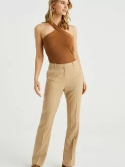 WE FASHION T-shirts Et Tops Tops En Tricot Femme Caramel -WE FASHION Magasin En Ligne 3ee3e8884aa535e17ed271e1b0447f86