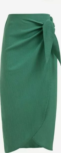WE FASHION Jupes Midi Jupe Femme Vert