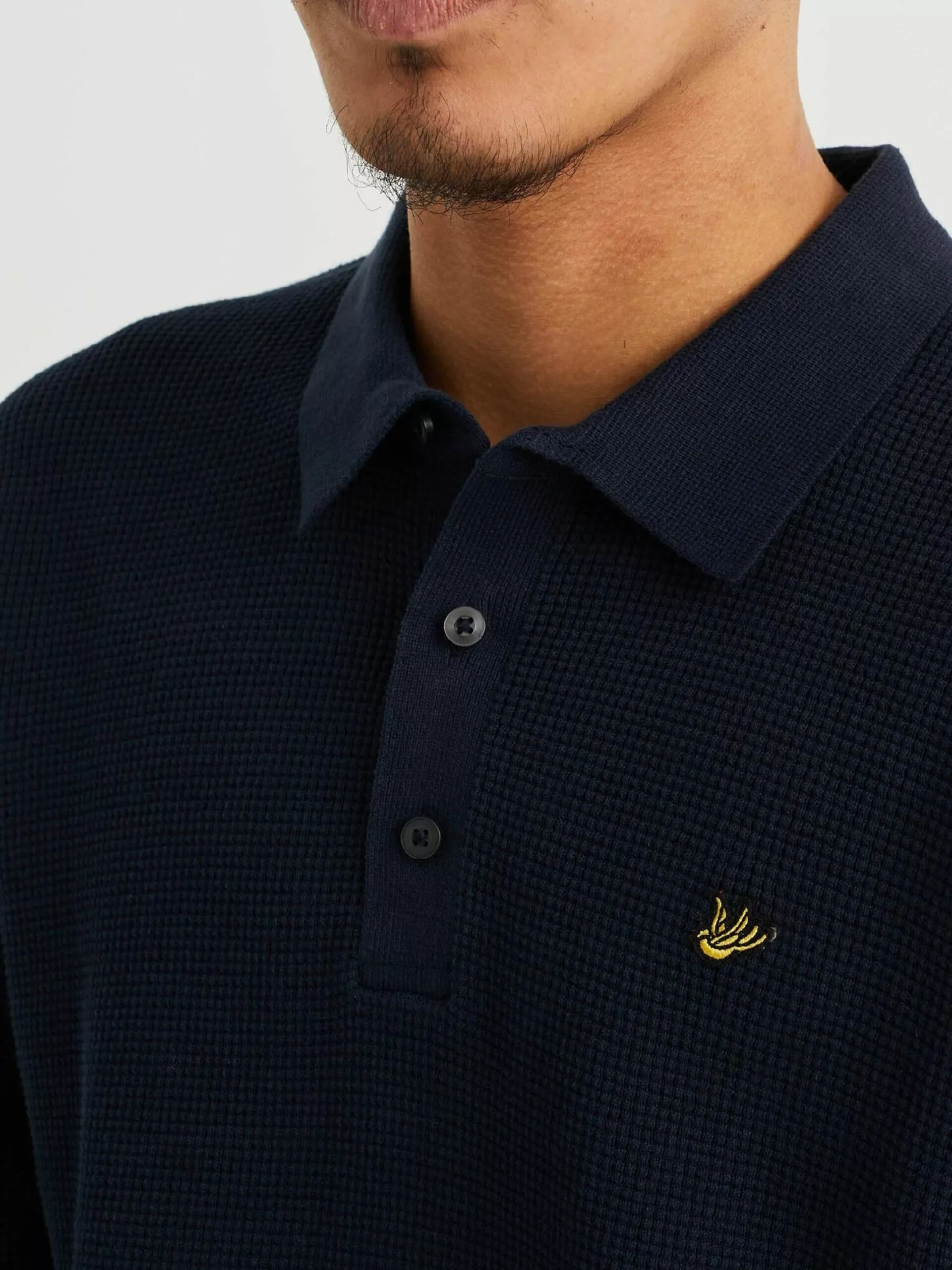 WE FASHION Pulls Pull-over Homme Bleu Foncé 5 WE FASHION Pulls Pull-over Homme Bleu Foncé – Image 5