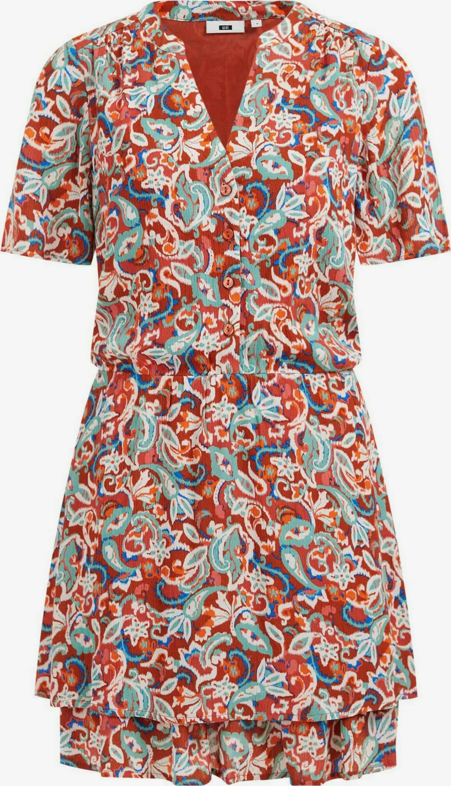 WE FASHION Combinaisons Courtes Combinaison Femme Rouge Rouille 1 WE FASHION Combinaisons Courtes Combinaison Femme Rouge Rouille