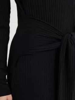 WE FASHION Robes Midi Robe Femme Noir -WE FASHION Magasin En Ligne 413ca365469696ae681b888ff3cf5354