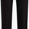 WE FASHION Pantalons En Toile Regular Pantalon Femme Noir