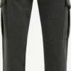 WE FASHION Pantalons Cargo Effilé Pantalon Cargo Homme Gris Foncé
