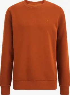 WE FASHION Sweatshirts Sweat-shirt Homme Orange Foncé