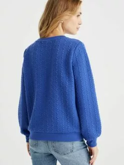 WE FASHION Sweats Sweat-shirt Femme Bleu Ciel -WE FASHION Magasin En Ligne 43d01293bc8199292628b082a29fe453