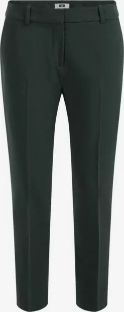WE FASHION Pantalons Regular Pantalon à Plis Femme Sapin