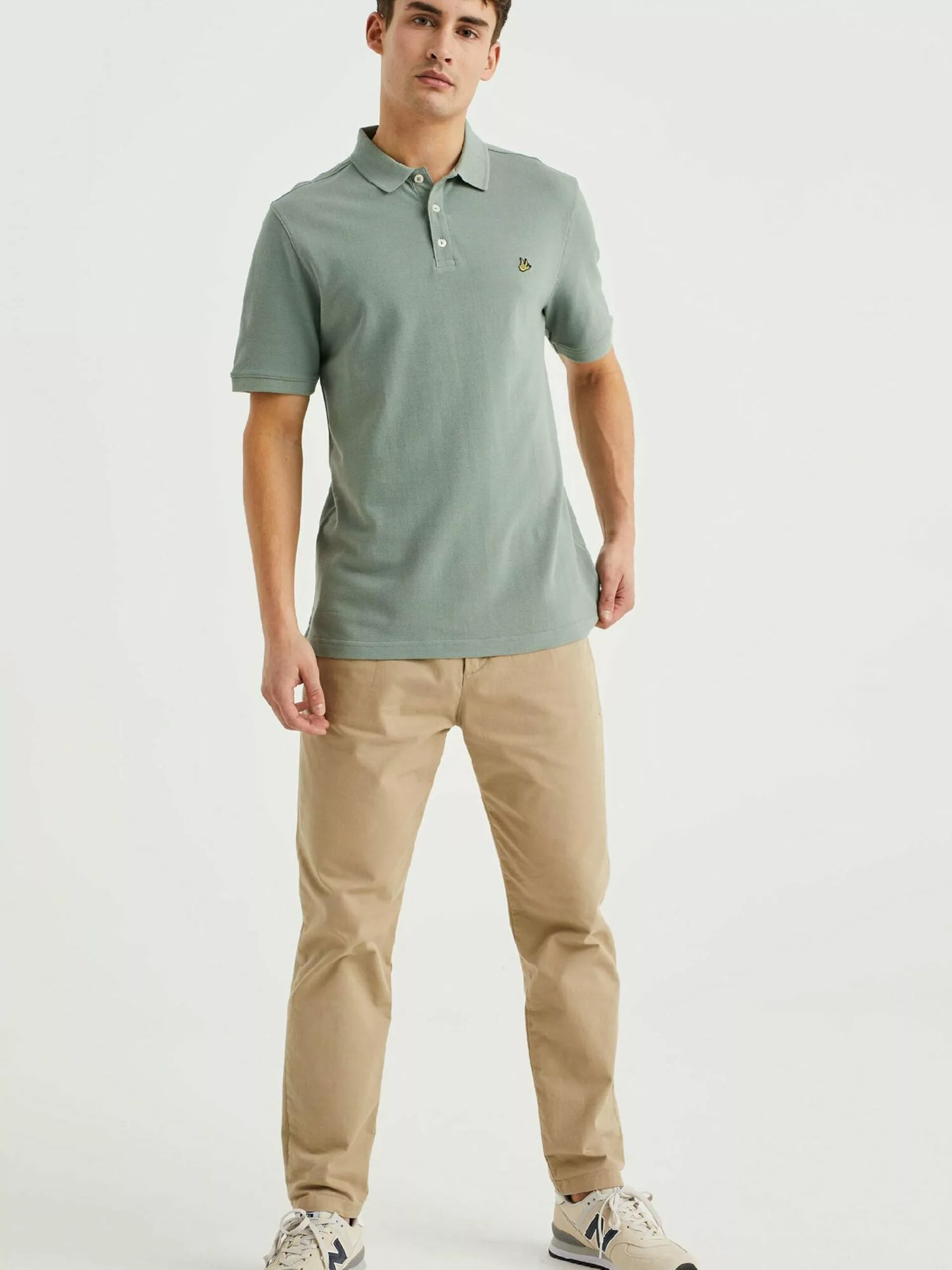 WE FASHION T-shirts T-Shirt Homme Vert 4 WE FASHION T-shirts T-Shirt Homme Vert – Image 4