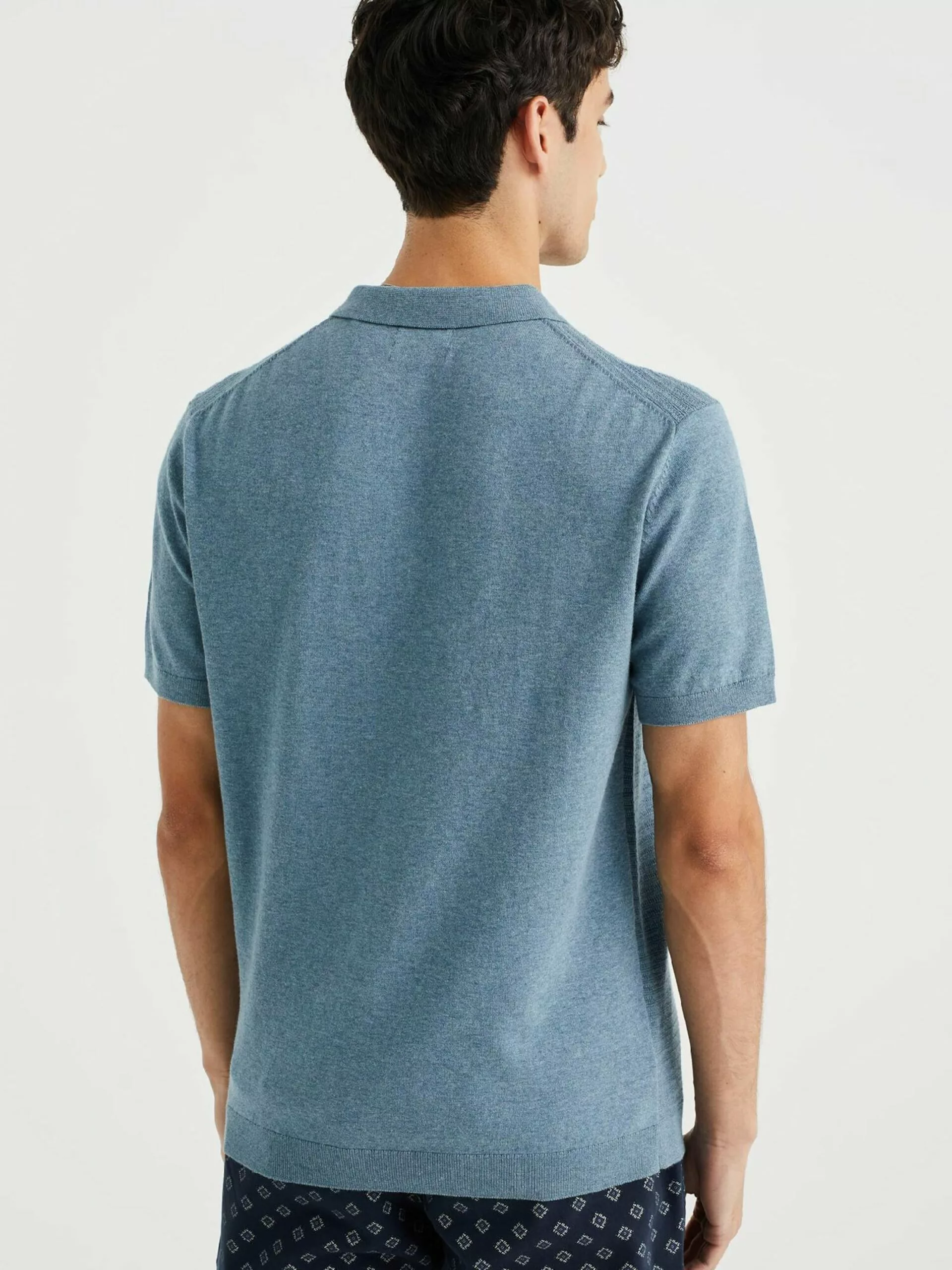 WE FASHION T-shirts T-Shirt Homme Bleu Clair 3 WE FASHION T-shirts T-Shirt Homme Bleu Clair – Image 3