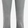 WE FASHION Bootcut évasé Jean Femme Gris