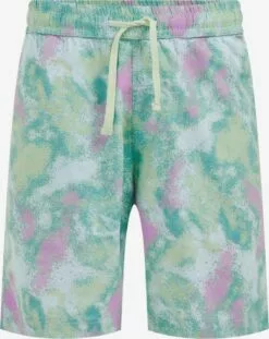 WE FASHION Shorts Chino Loosefit Pantalon Chino Homme Vert / Menthe