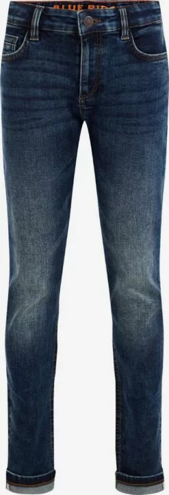 WE FASHION Jeans Regular Jean Enfants Bleu Foncé