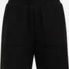 WE FASHION Shorts Regular Pantalon Femme Noir