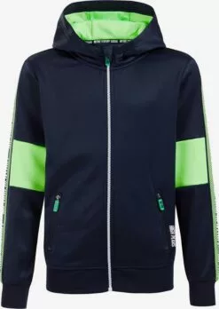 WE FASHION Sweats Veste De Survêtement Enfants Bleu Foncé