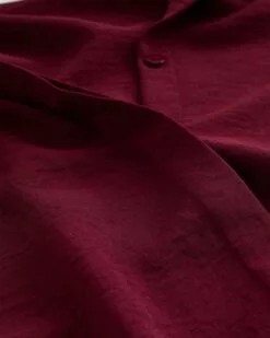 WE FASHION Chemisiers Chemisier Femme Bourgogne / Lie De Vin -WE FASHION Magasin En Ligne 496e18d817240679cdb7be5453961d42