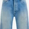 WE FASHION Shorts En Jean Loosefit Jean Homme Bleu