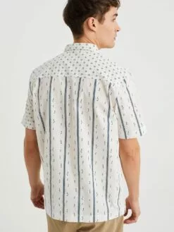 WE FASHION Chemises Décontractées Coupe Regular Chemise Homme Blanc Naturel -WE FASHION Magasin En Ligne 4bc0cc000dd2c9aaf743f1e076b7748f