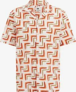 WE FASHION Chemises Décontractées Coupe Regular Chemise Homme Blanc