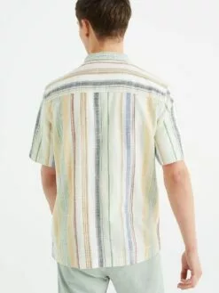 WE FASHION Chemises Décontractées Coupe Regular Chemise Homme Ivoire / écru -WE FASHION Magasin En Ligne 4d8799e930b069faffd1c35cf6cc8f5d