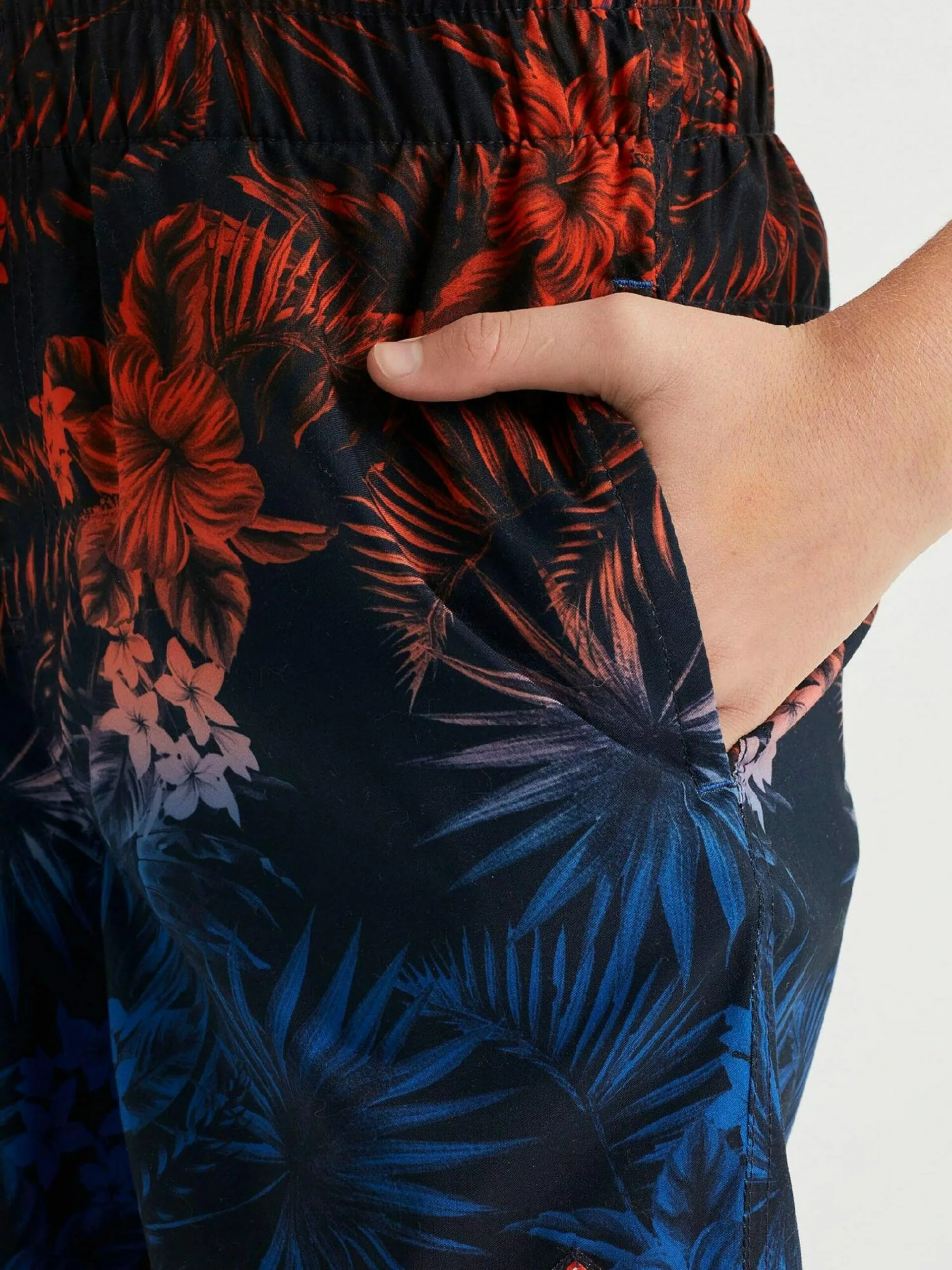 WE FASHION Maillots De Bain Shorts De Bain Enfants Bleu Foncé 4 WE FASHION Maillots De Bain Shorts De Bain Enfants Bleu Foncé – Image 4