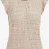 WE FASHION Pulls Maille Fine Pull-over Femme Beige