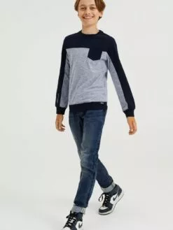 WE FASHION Jeans Regular Jean Enfants Bleu Foncé -WE FASHION Magasin En Ligne 4f561661a03e8de720a88460cfe4b4fb