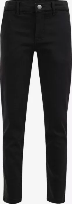 WE FASHION Pantalons Coupe Slim Pantalon Enfants Anthracite