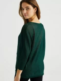 WE FASHION Pulls Basiques Pull-over Femme Vert Foncé -WE FASHION Magasin En Ligne 50b6cef96665c580550ac4b71542da58