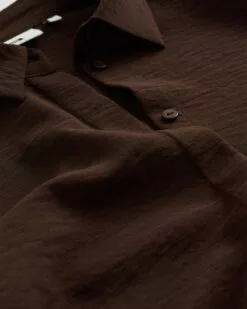 WE FASHION Chemisiers Chemisier Femme Marron -WE FASHION Magasin En Ligne 5137d5b422a45c31babcc4019f7a8476