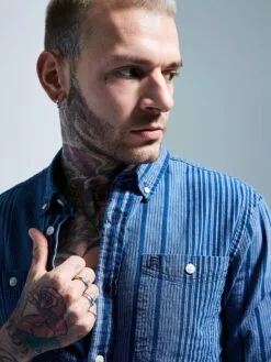 WE FASHION Chemises Décontractées Coupe Regular Chemise Homme Bleu Clair / Bleu Foncé -WE FASHION Magasin En Ligne 53f3c064c88ab3769f4d18cc50ce1664