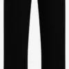 WE FASHION Pantalons En Toile Loosefit Pantalon Femme Noir