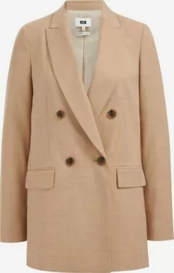 WE FASHION Blazers Classiques Blazer Femme Beige Chiné