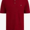 WE FASHION Polos T-Shirt Homme Rouge Feu