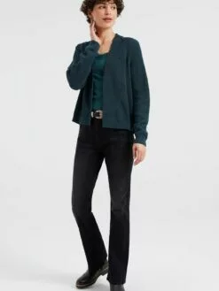 WE FASHION Gilets Cardigan Femme émeraude -WE FASHION Magasin En Ligne 57e309b8cdede729fa9de0c750aa71f4