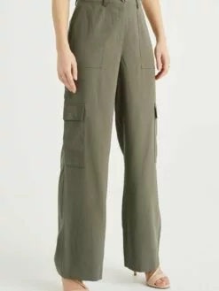 WE FASHION Pantalons Cargo Loosefit Pantalon Cargo Femme Olive -WE FASHION Magasin En Ligne 587dd08aefde29ab9fc18e326737d6d8