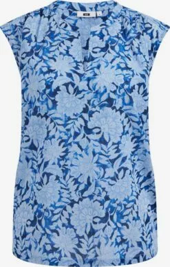 WE FASHION T-shirts Et Polos T-shirt Femme Bleu Marine / Bleu Clair / Bleu Foncé